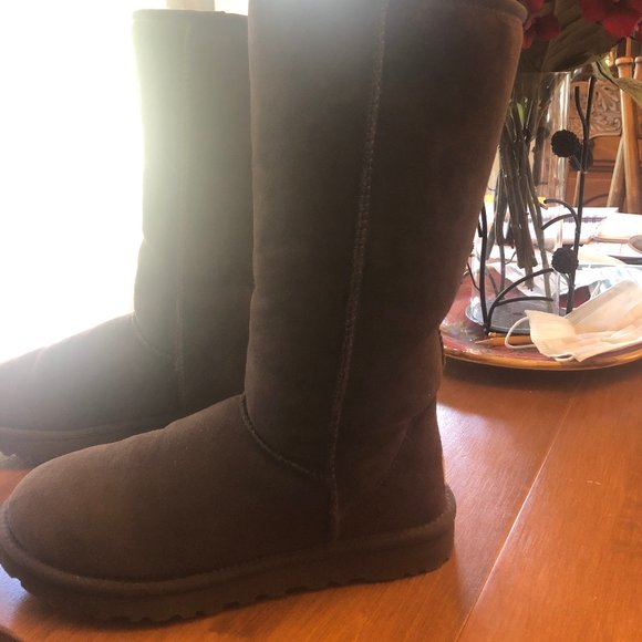 UGG Classic Tall Boot in Chocolate Color - Picture 5 of 7